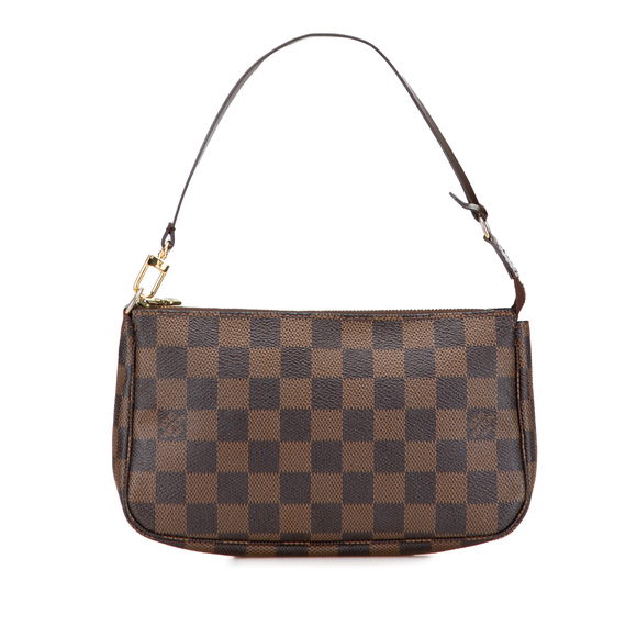 Pre-Loved Louis Vuitton Damier Ebene Pochette Accessoires - Picture 1 of 11